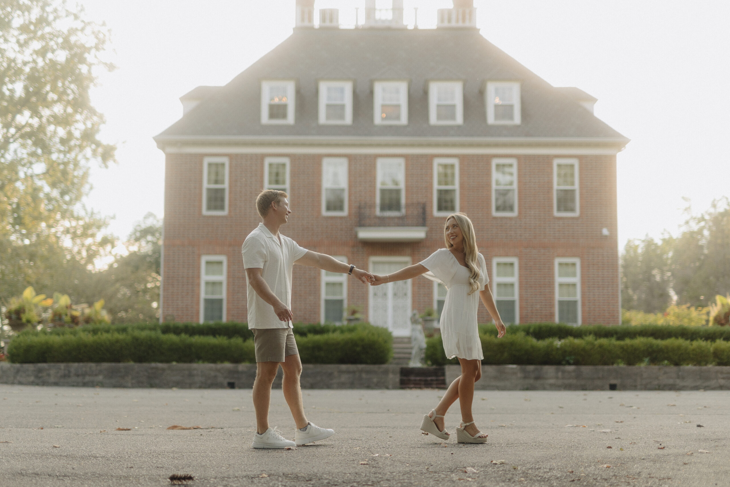 Coxhall Gardens Engagement Session